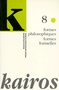 Formes philosophiques Formes formelles