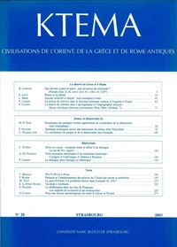 Ktèma N° 28/2003