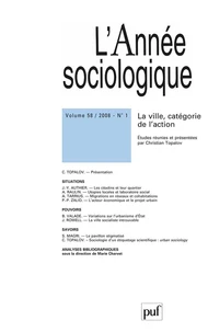 La ville, catégorie de l'action