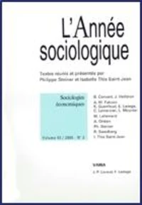 Sociologies économiques