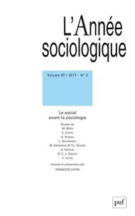 Le social avant la sociologie