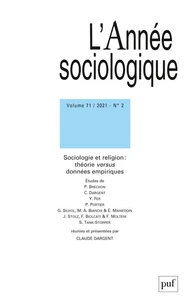 Sociologie et religion : théorie versus données empiriques