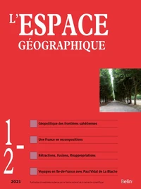 L'espace géographique N° 1/2022