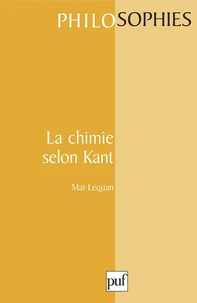 La chimie selon Kant