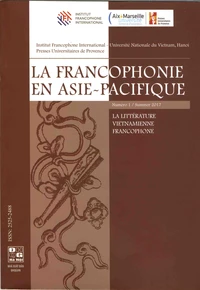 La littérature vietnamienne francophone