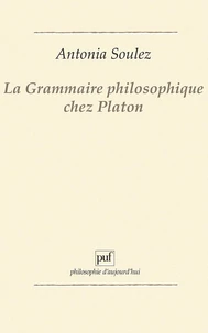 La grammaire philosophique chez Platon