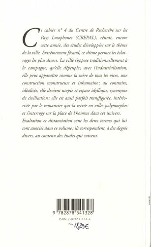 La ville, exaltation et distanciation. Etudes de littérature portugaise et brésilienne. Textes en français et en portugais