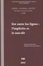  PU Sorbonne-Nouvelle - Langue, discours, société. Allemagne, Autriche, Pays-Bas N° 3-4/2003 : L'implicite et le non-dit.