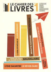 Le Cahier des livres N° 1, automne 2021