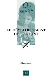 Le developpement de l'enfant