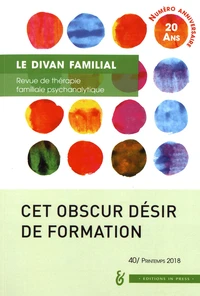 Cet obscur désir de formation