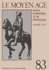 Le Moyen Age N° 83/1977
