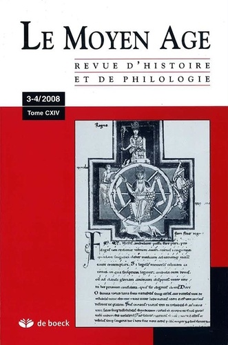 Alain Marchandisse - Le Moyen Age Tome 114 N° 3-4/2008 : .