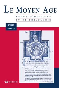 Le Moyen Age Tome 117 N° 2/2011