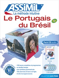 Juliana Grazini dos Santos et Monica Hallberg - Le portugais du Brésil. 4 CD audio
