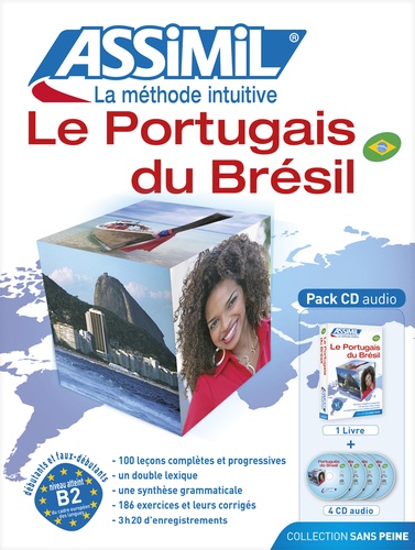 Le portugais du Brésil  4 CD audio