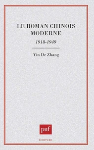 Le roman chinois moderne