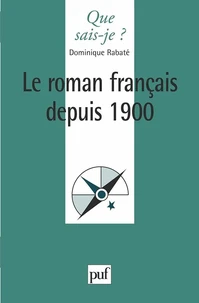 Le roman français depuis 1900