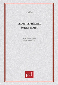 Leçon littéraire sur le temps