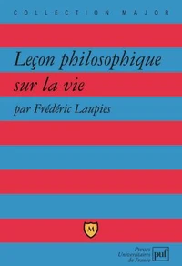 Leçon philosophique sur La vie