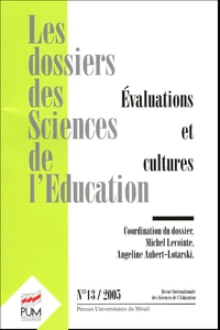 Evaluations et cultures