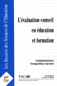 L'évaluation-conseil en éducation et formation