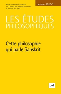 Les études philosophiques N° 1, 2025