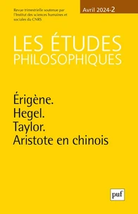 Erigène, Hegel, Taylor, Aristote en chinois