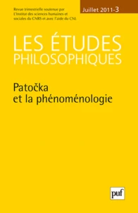 Patocka et la phénoménologie
