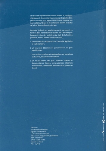 Les informations administratives et juridiques N° 6/2020