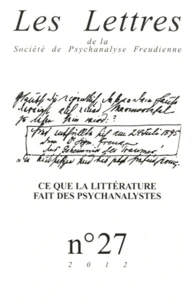 Ce que l'écriture fait des psychanalystes