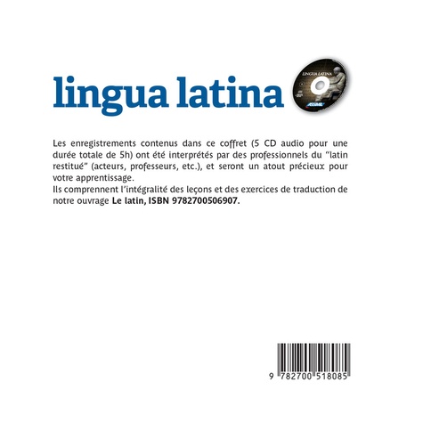 Lingua latina  5 CD audio