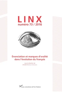 Enonciation et marques d'oralité dans l'évolution du français