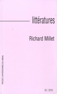 Jean-Yves Laurichesse - Littérature N° 63/2010 : Richard Millet.