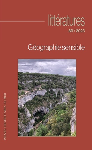Littératures N° 89/2023 Géographie sensible