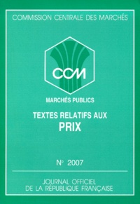  Commission Centrale Marchés - .