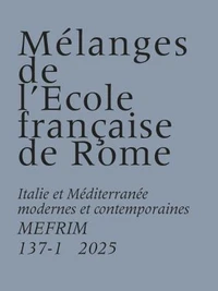 Italie et Méditerranée modernes et contemporaines