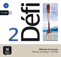 Monique Denyer - Méthode de français Défi 2 A2 - Manuel numérique. 1 Clé Usb