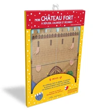 Mon château fort à déplier, colorier et décorer !