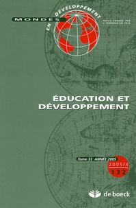 Francis Kern et Hubert Gérardin - Mondes en développement N° 132/2005/4 : Education et développement.
