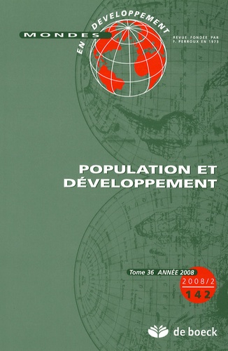 Serge Feld - Mondes en développement N° 142/2008/2 : Population et développement.
