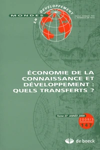 Economie de la connaissance et développement : quels transferts ?