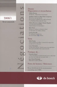 Négociation et réconciliation