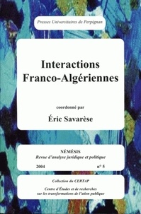 Eric Savarese - Némésis N° 5/2004 : Interactions franco-algériennes.