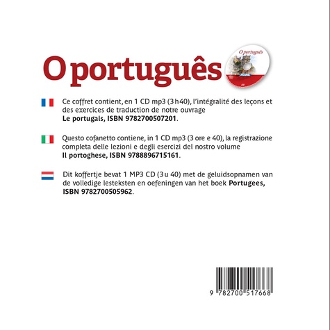 O Português  1 CD audio MP3