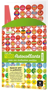 Pack de 1 000 autocollants pour une évaluation positive Anglais