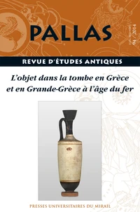 L'objet dans la tombe en Grèce et en Grande-Grèce à l'âge de Fer