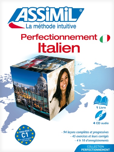 Perfectionnement Italien. 4 CD Audio