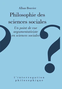 PHILOSOPHIE DES SCIENCES SOCIALES.