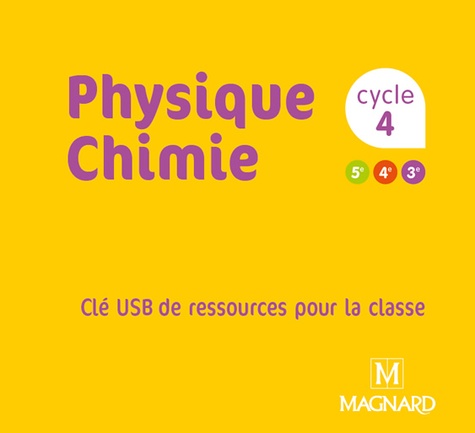  Magnard - Physique Chimie Cycle 4.